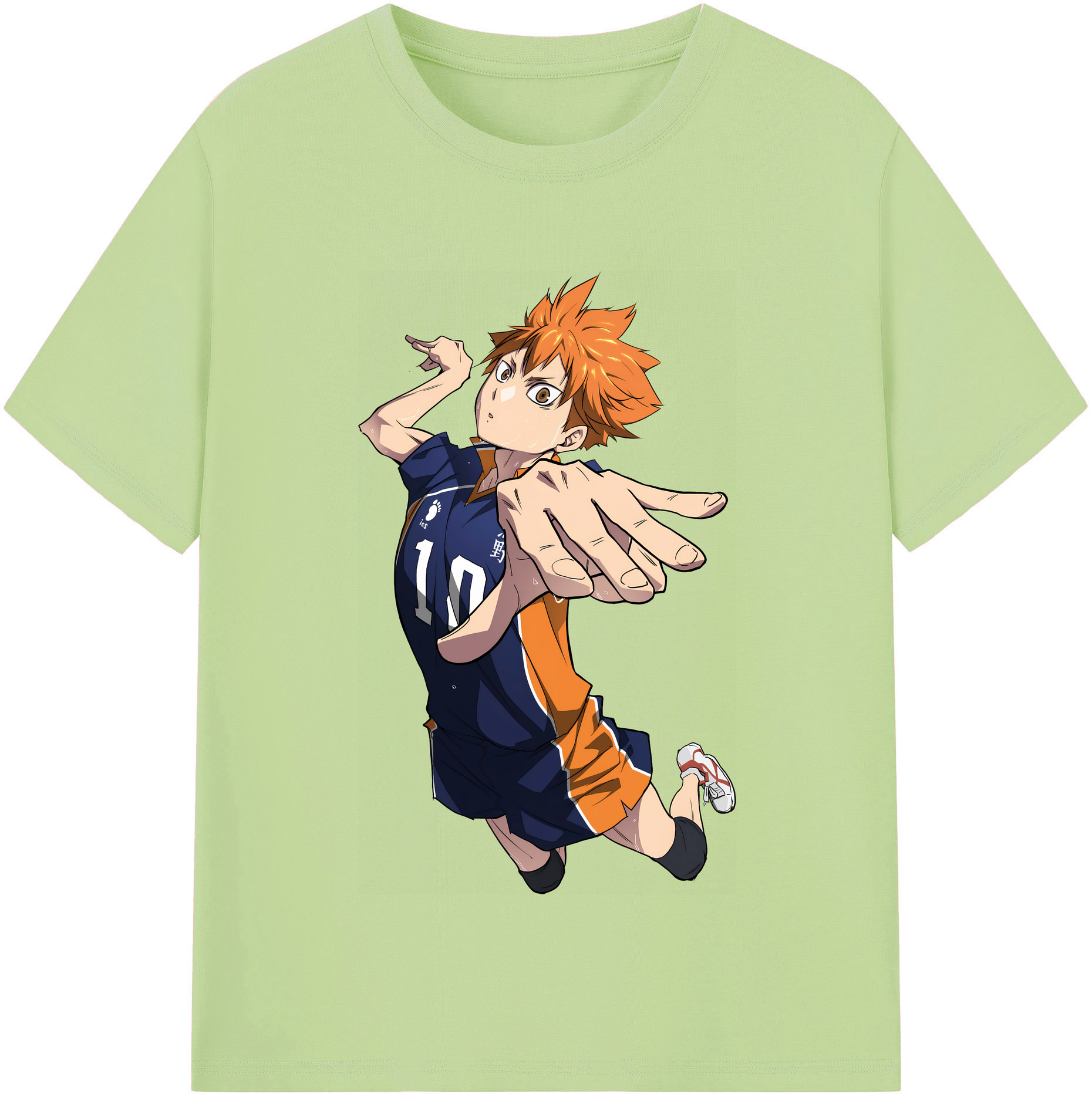 （画像用） ハイキュー!! Haikyu!! 綿100％半袖Tシャツ（フロントプリント）